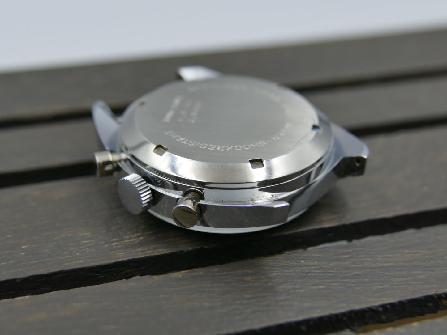 70s vintage watch mens chronograph BWC ref. 954012 valjoux 7733 mint