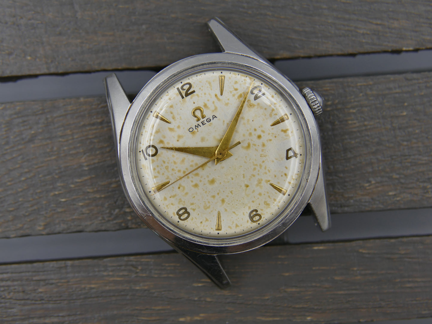 40s vintage watch mens Omega ref 2537-9 hand wind cal 283