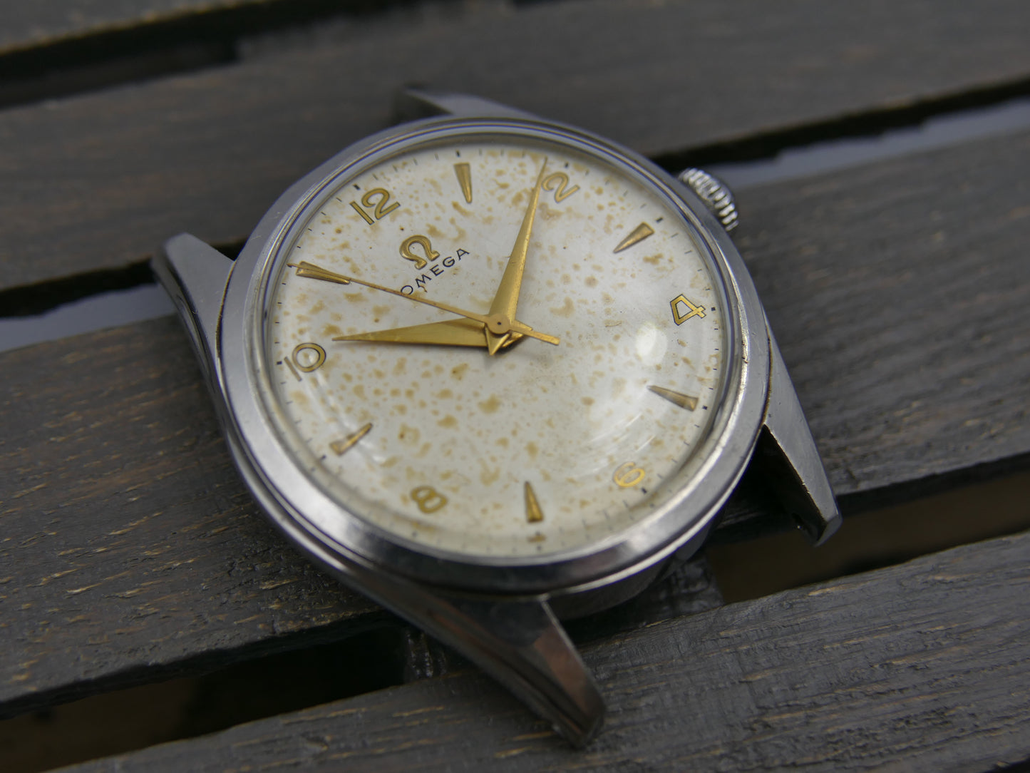 40s vintage watch mens Omega ref 2537-9 hand wind cal 283