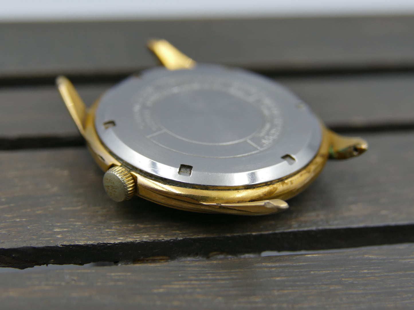 60s vintage Lemania ref. 239 hand wind cal. 3000 tropical dial