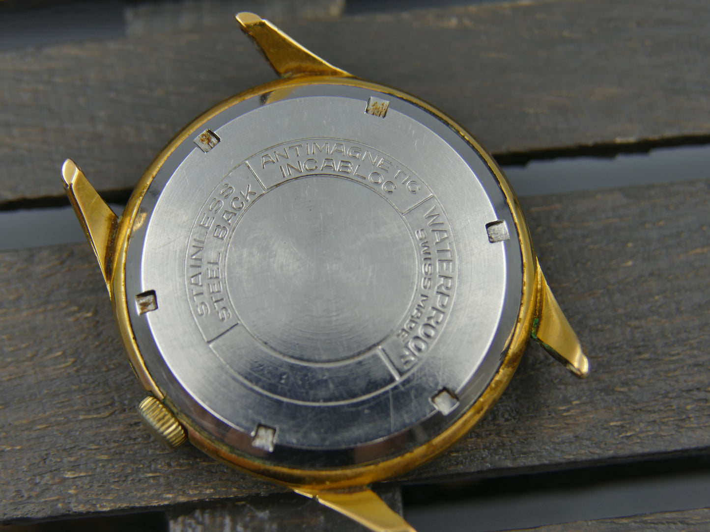 60s vintage Lemania ref. 239 hand wind cal. 3000 tropical dial