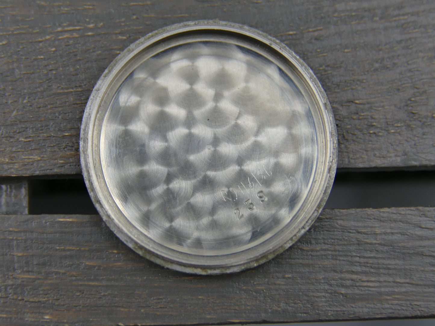 60s vintage Lemania ref. 239 hand wind cal. 3000 tropical dial