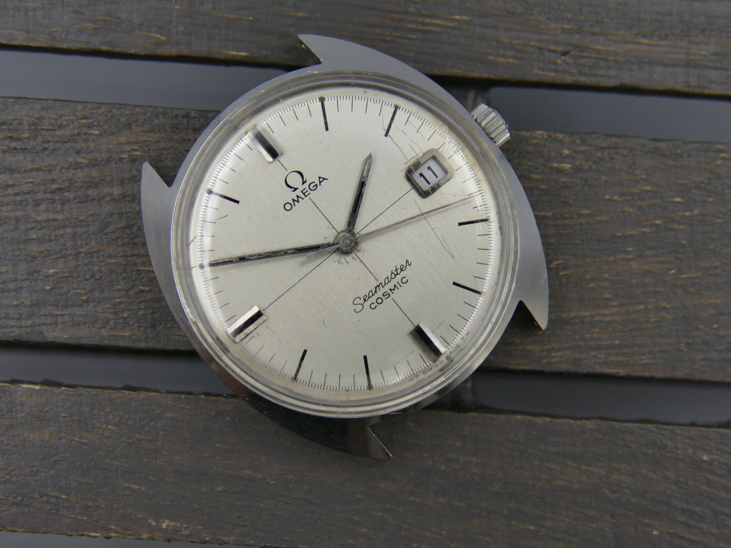 60s vintage watch mens Omega Seamaster Cosmic steel ref. 136.017 SP manual wind Cal.613