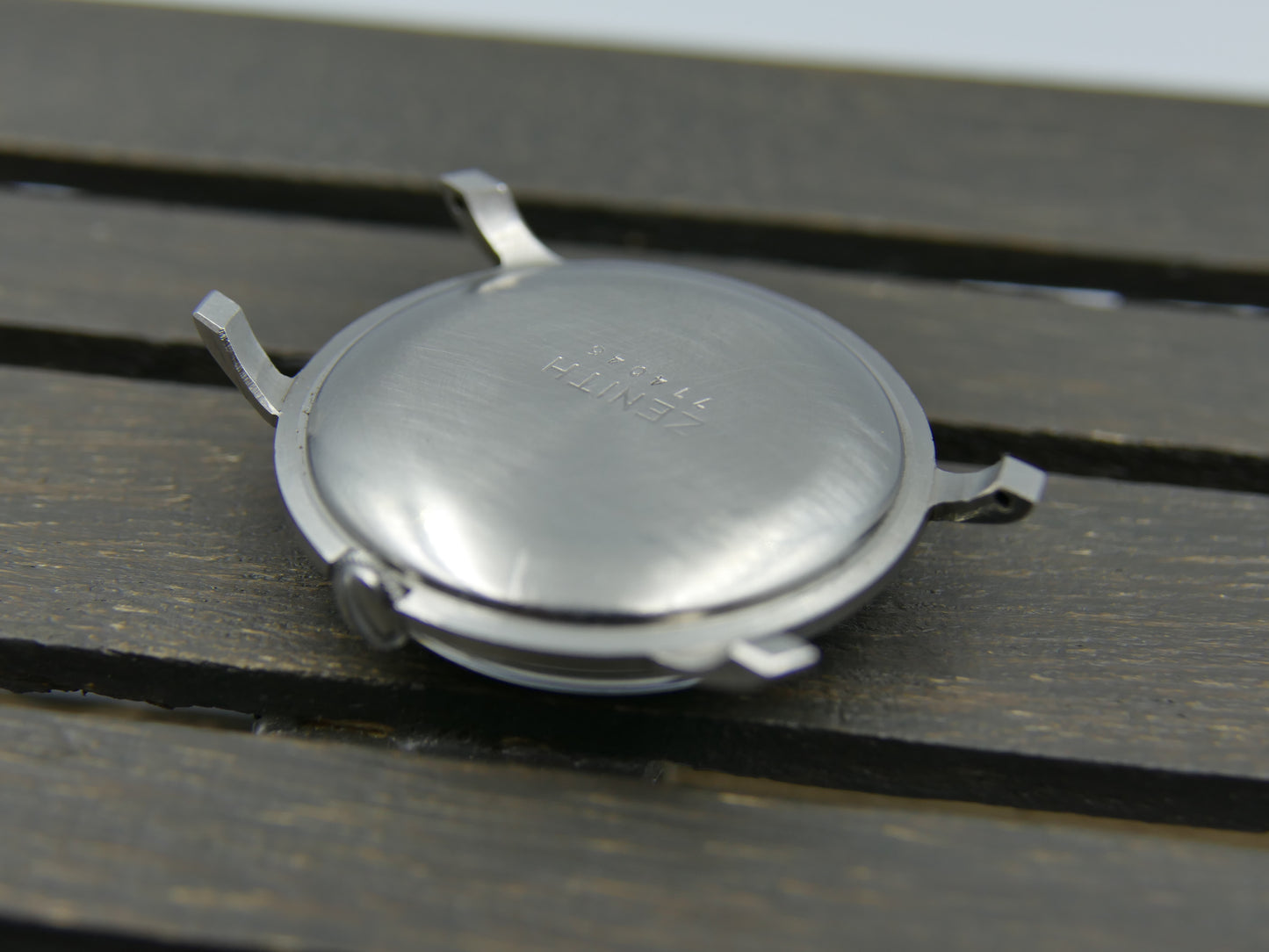 50s vintage watch mens Zenith hand wind  cal. 106-50-5 steel