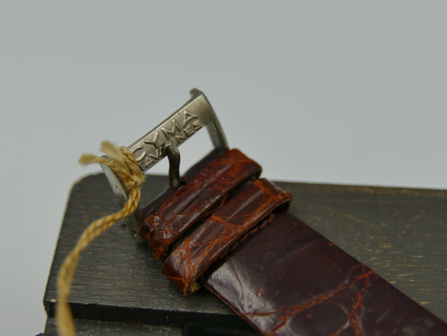 50s vintage Cyma Tavannes Cymaflex hand wind R.458 NOS new old stock