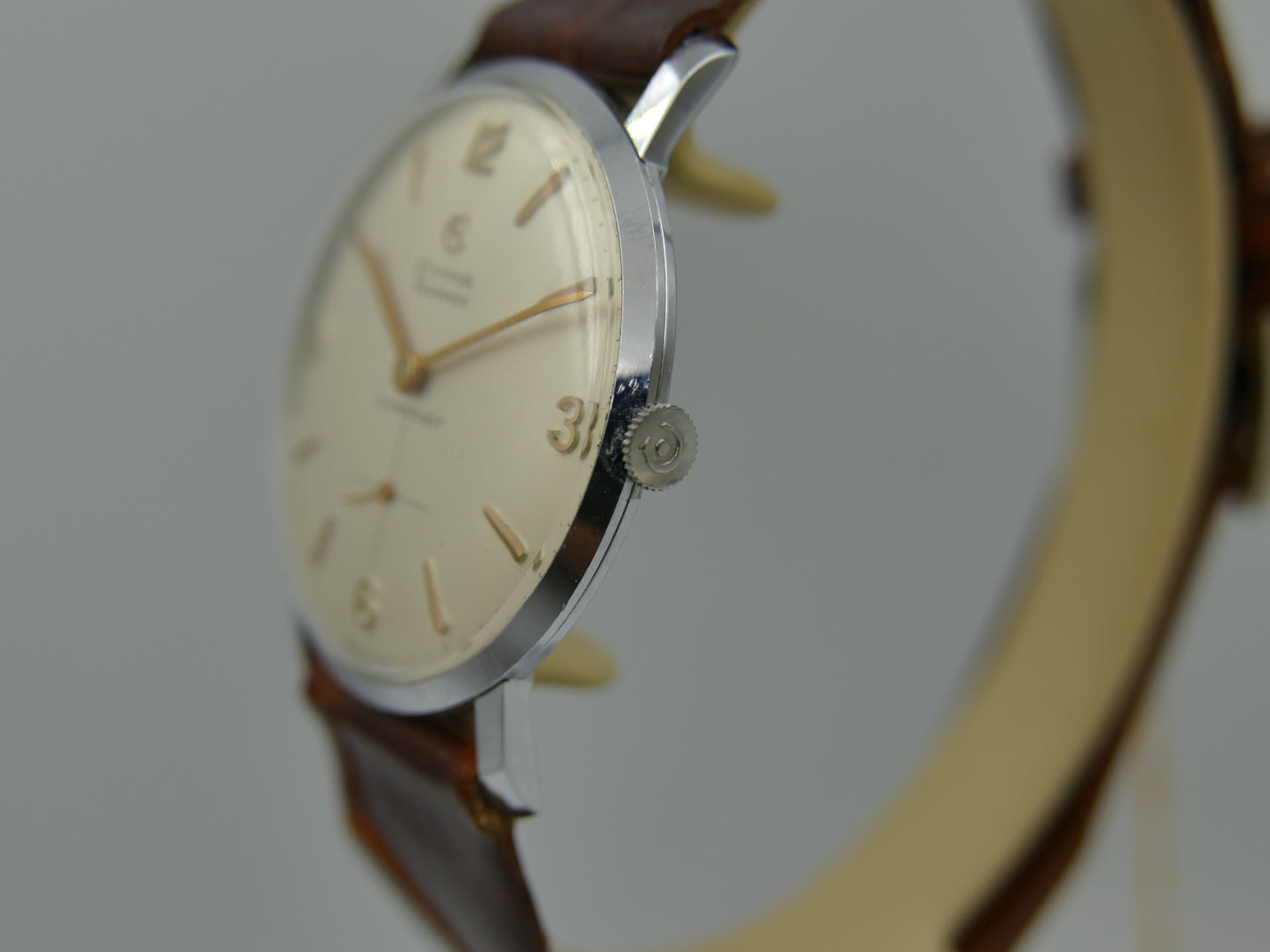 50s vintage Cyma Tavannes Cymaflex hand wind R.458 NOS new old stock