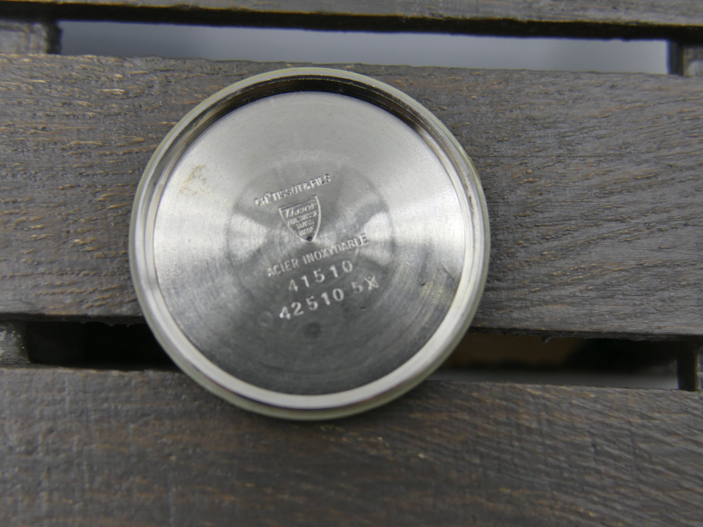 60s vintage watch mens Tissot Seastar ref. 41510 -5x hand wind cal 781 -1 military