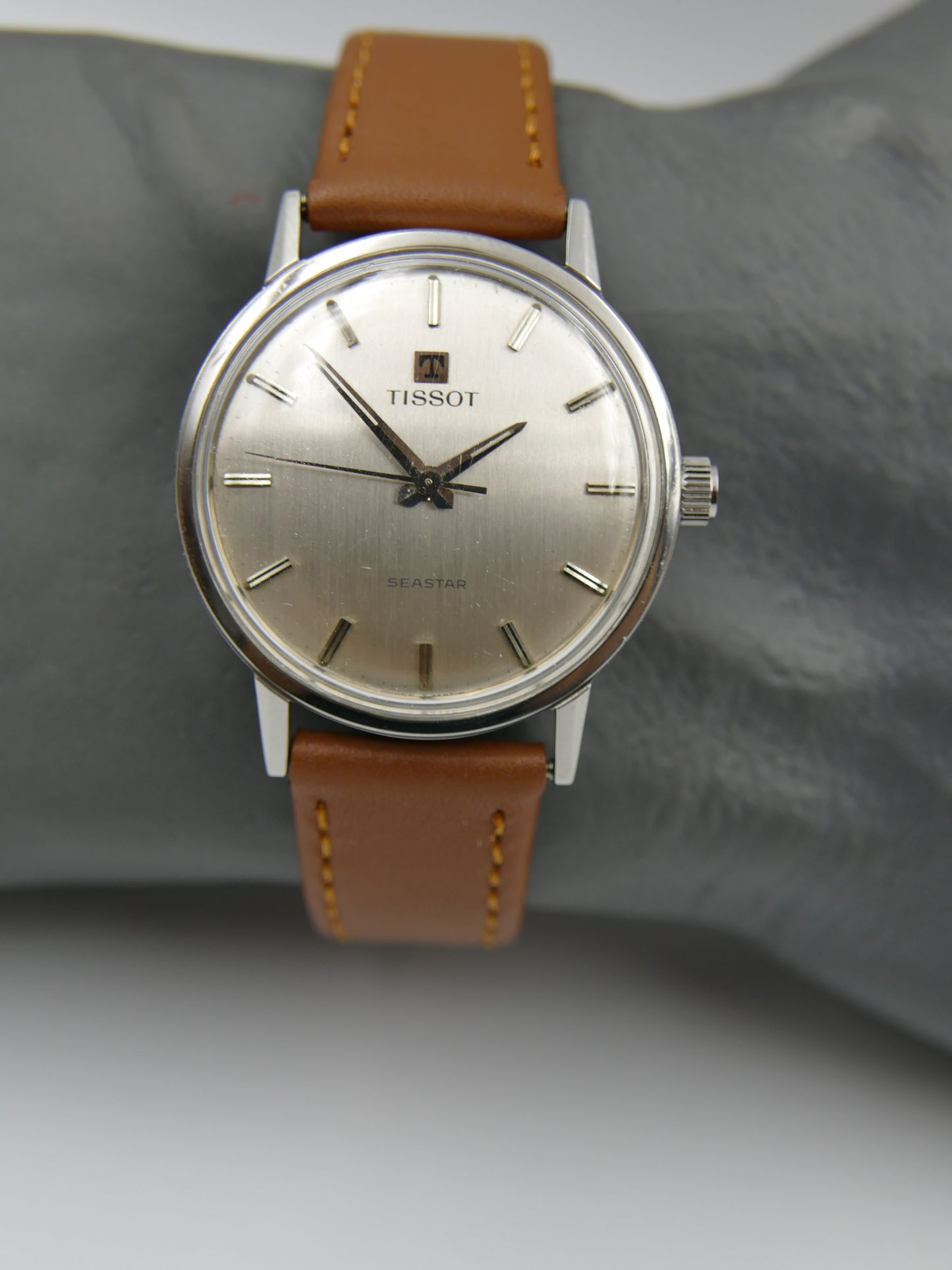 60s vintage watch mens Tissot Seastar ref. 41540 / 42540-5x hand wind cal 781 -1