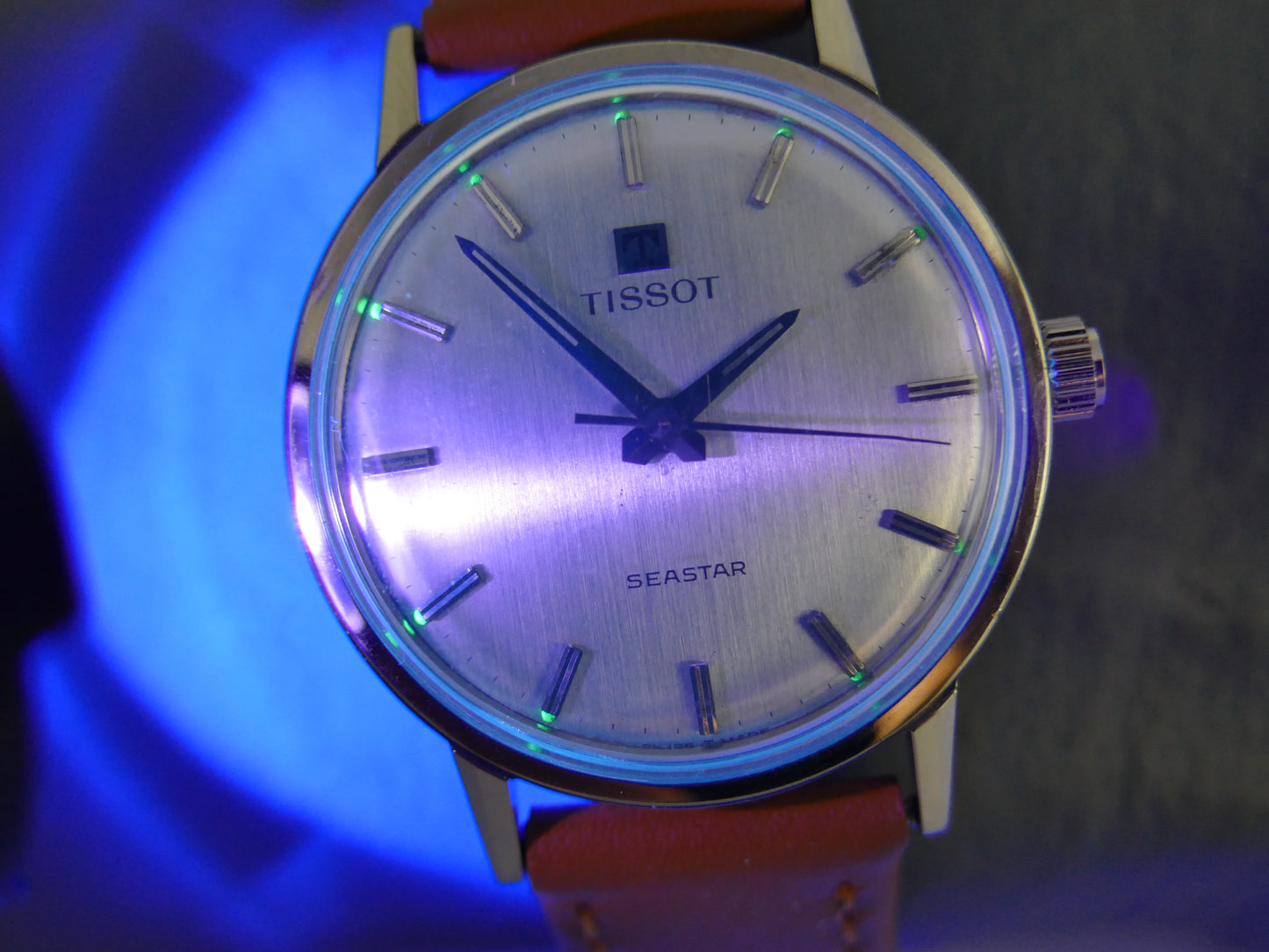 60s vintage watch mens Tissot Seastar ref. 41540 / 42540-5x hand wind cal 781 -1