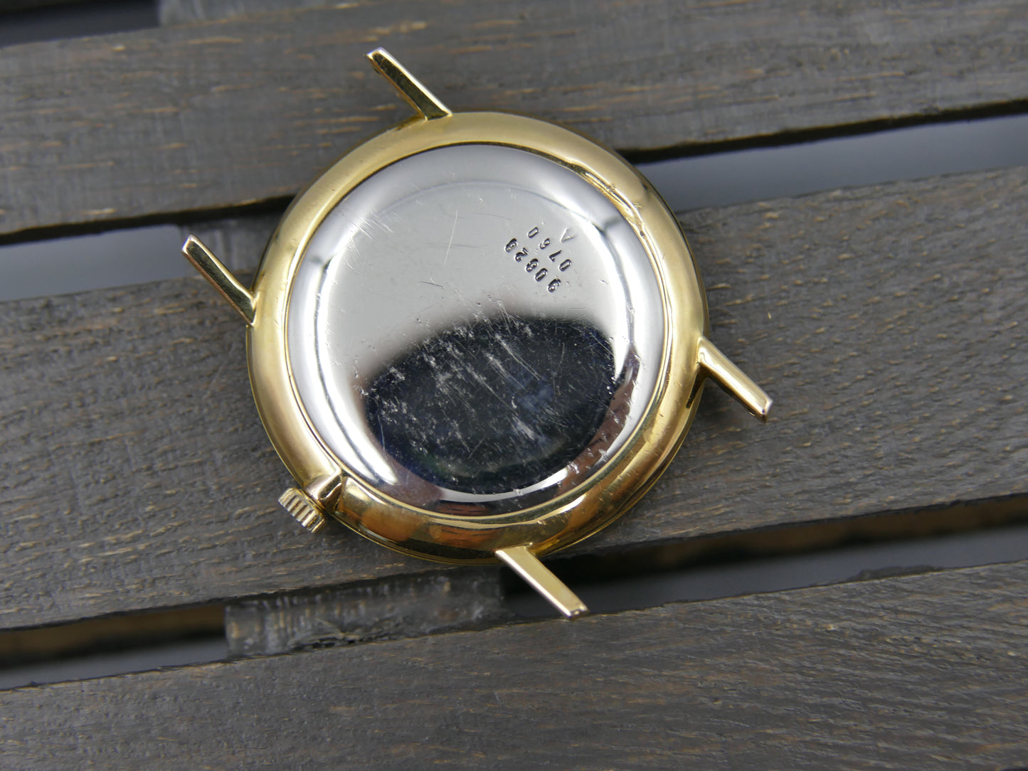 80s vintage watch mens L. Goblet Ciney hand wind Peseux 7001 ultra thin serviced