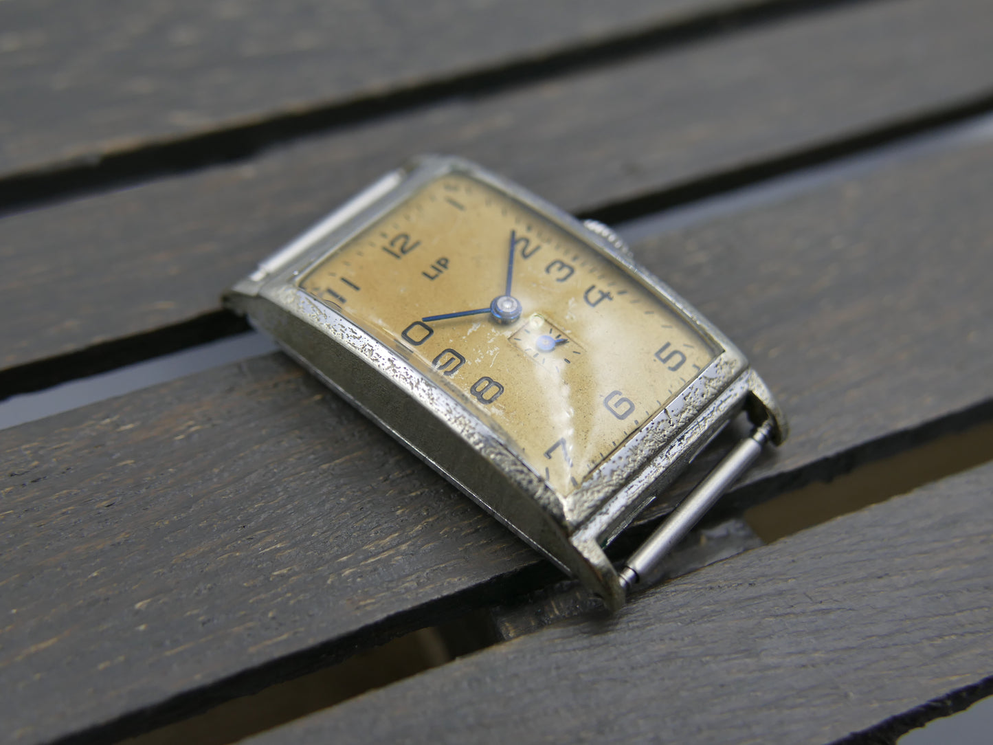 30s vintage watch art deco LIP T18 hand wind Churchill serviced