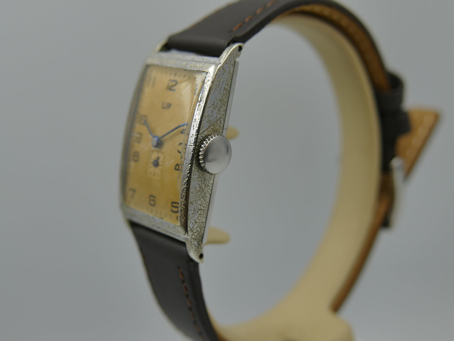 30s vintage watch art deco LIP T18 hand wind Churchill serviced