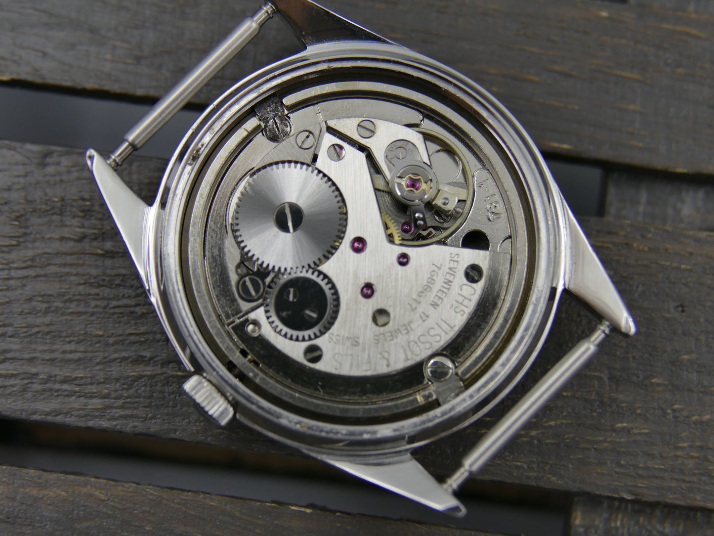 60s vintage watch mens Tissot Seastar ref. 41510 -5x hand wind cal 781 -1 military