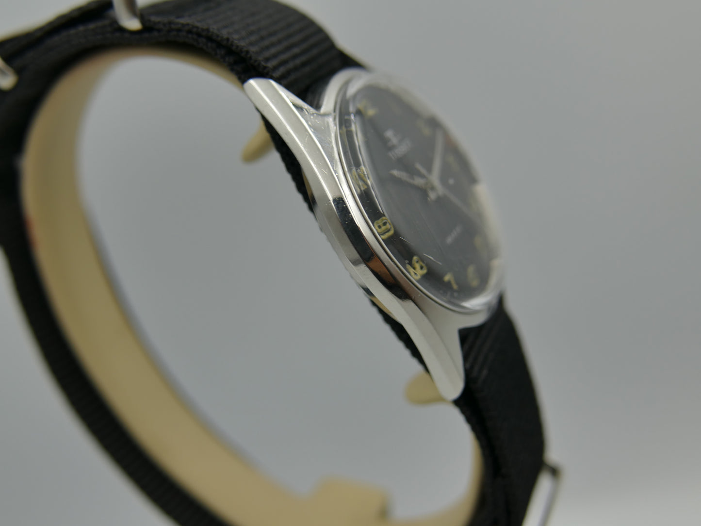 60s vintage watch mens Tissot Seastar ref. 41510 -5x hand wind cal 781 -1 military