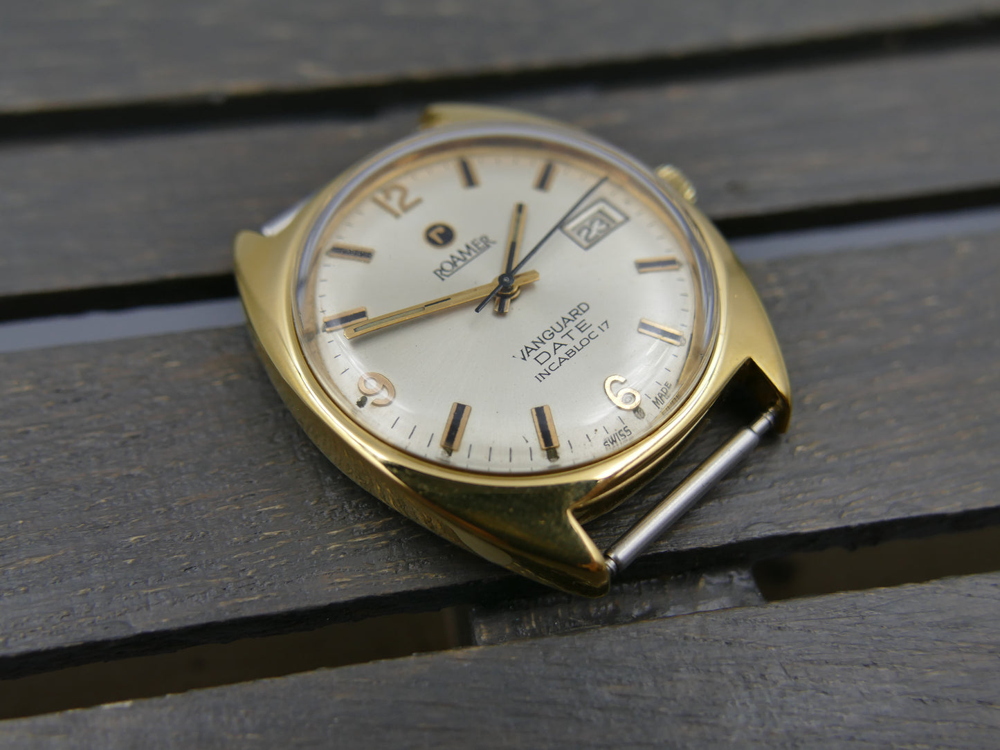 70s vintage watch mens Roamer MST 802 Vanguard mod 802-2310.314