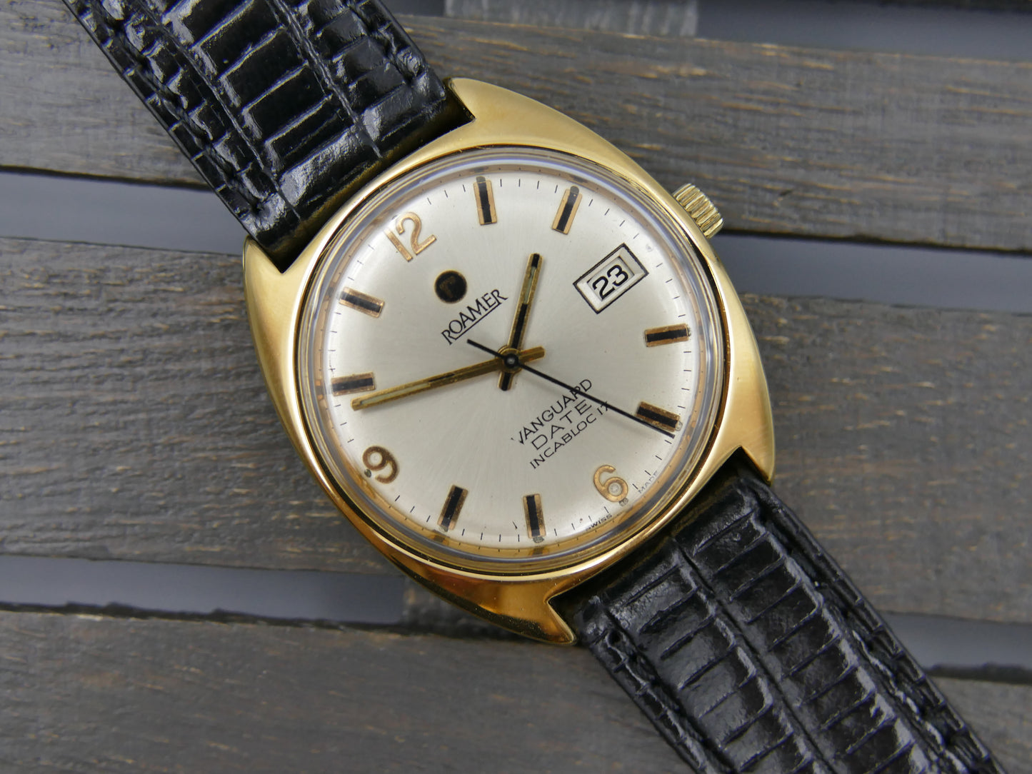 70s vintage watch mens Roamer MST 802 Vanguard mod 802-2310.314