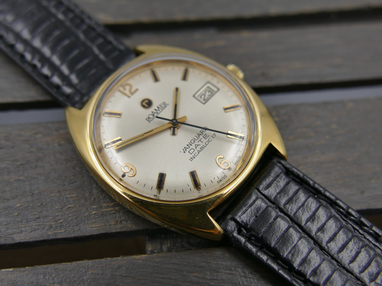 70s vintage watch mens Roamer MST 802 Vanguard mod 802-2310.314