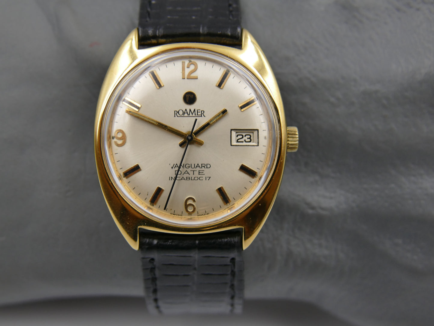 70s vintage watch mens Roamer MST 802 Vanguard mod 802-2310.314