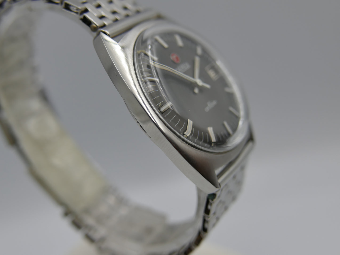 60s vintage watch mens Roamer anfíbio hand wind mst 430 ref 1120.012 serviced