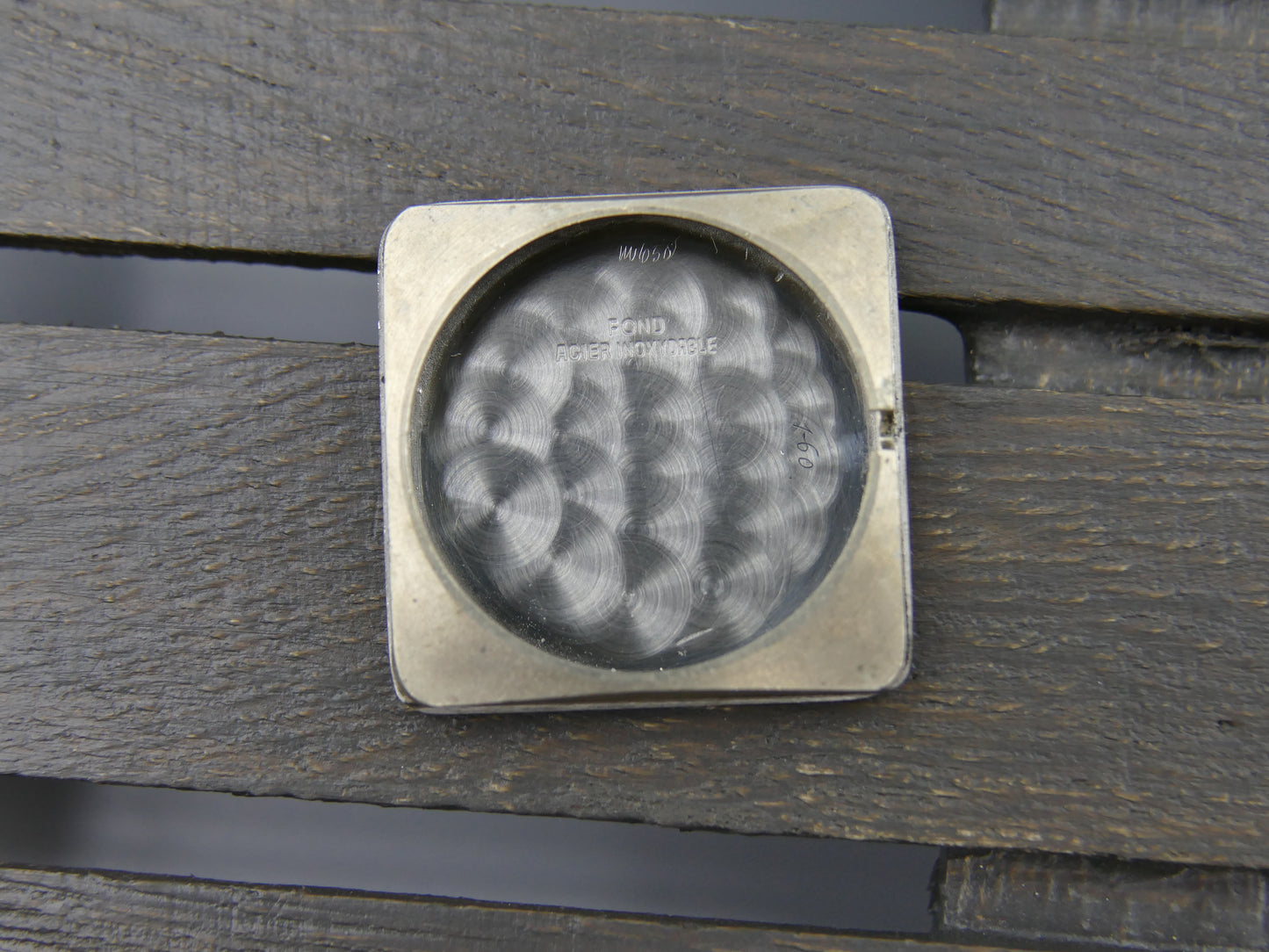 40s vintage watch Certina art deco square KF 300 serviced