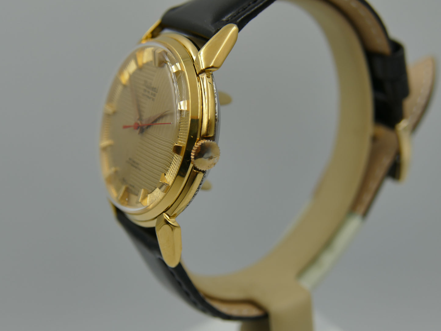 50s vintage watch mens Radiant felsa 690 Bidynator jumbo 37mm