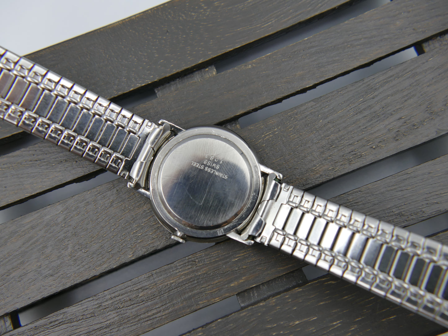 60s vintage watch mens Manpower hand wind Peseux 320 ultra thin serviced