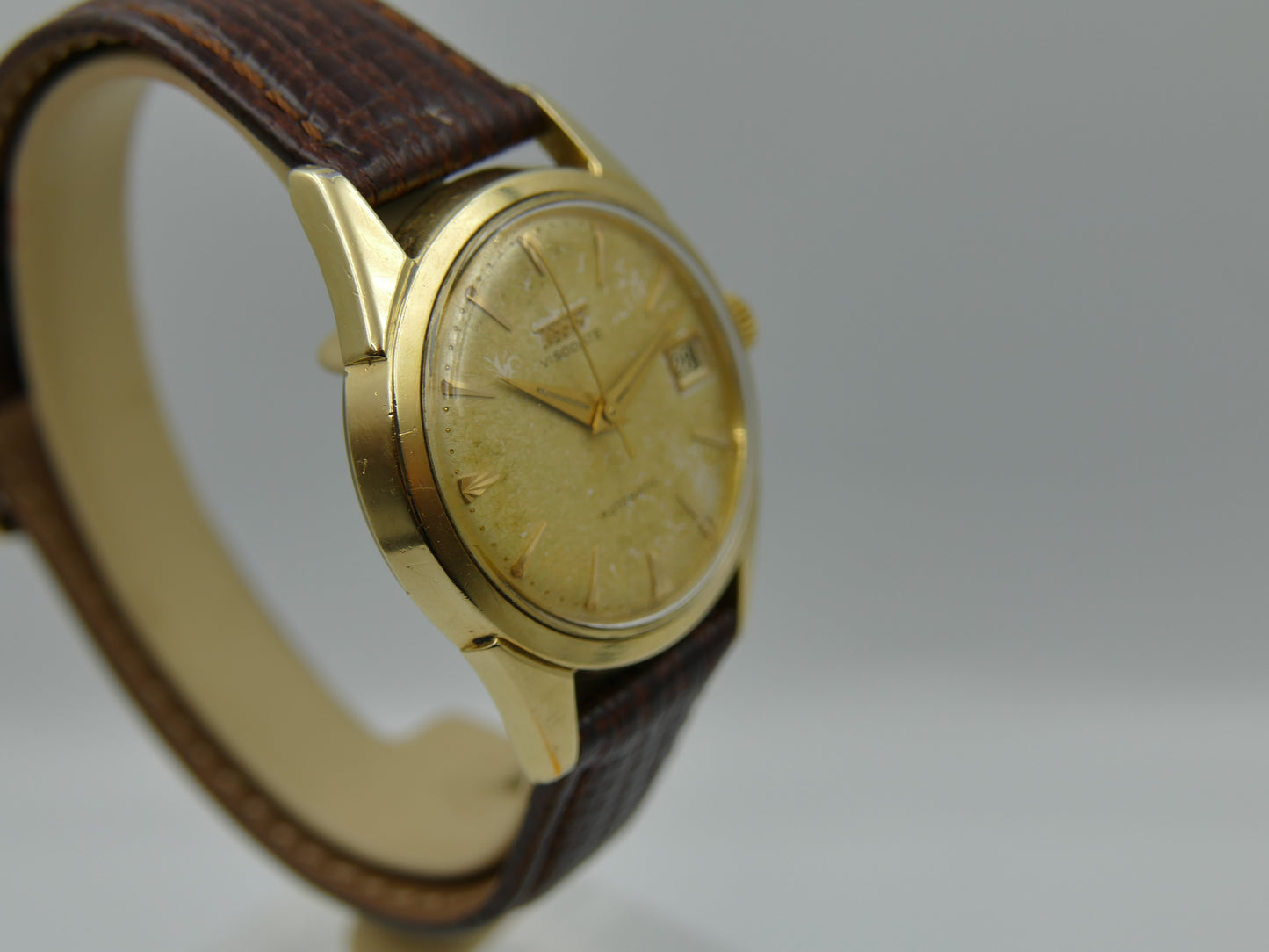 50s vintage watch mens Tissot Visodate ref 6946 -11 automatic 28.5R-621 w/box