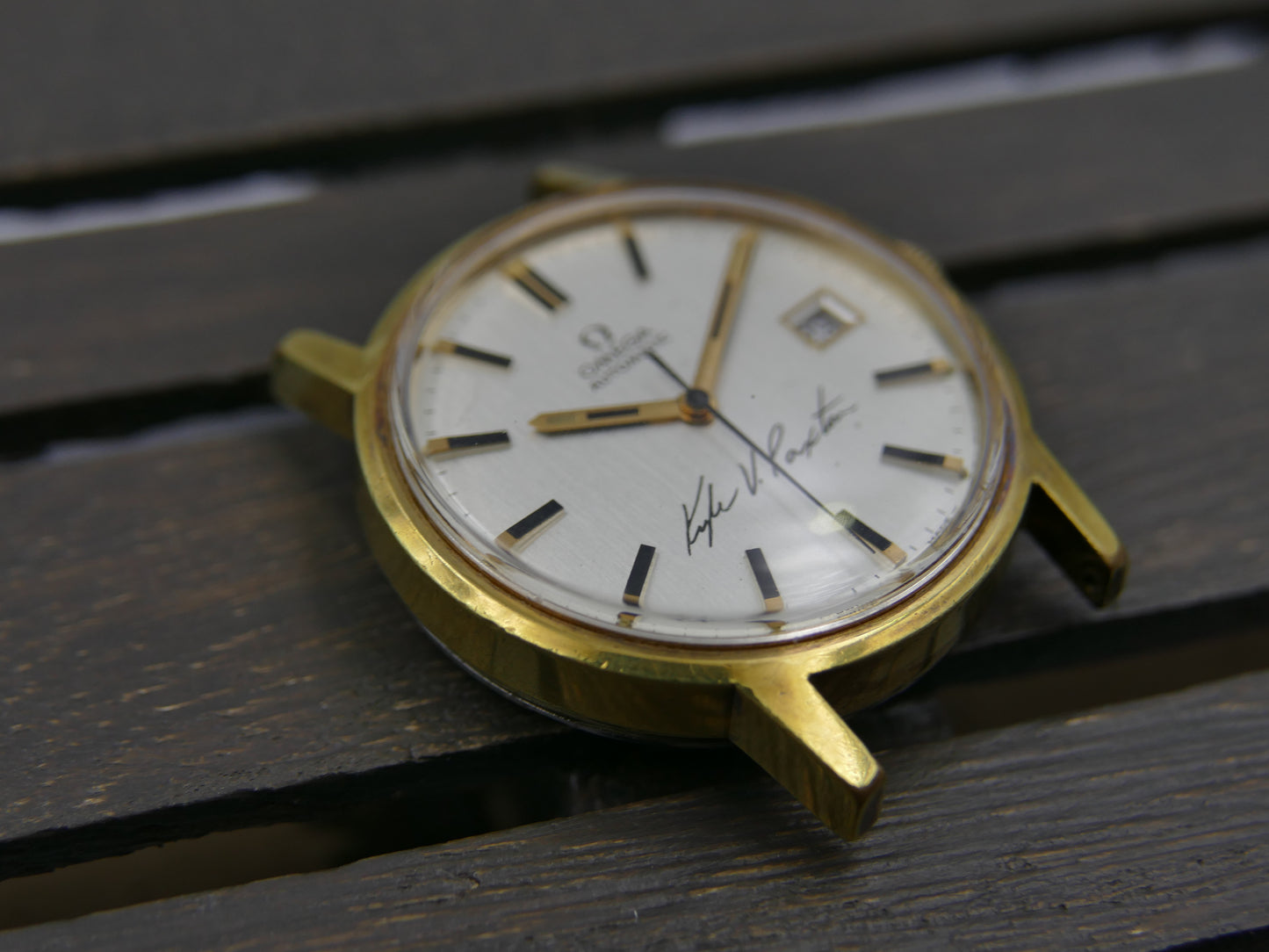 70s vintage watch mens Omega Geneve ref 166.0098 automatic 1480 serviced