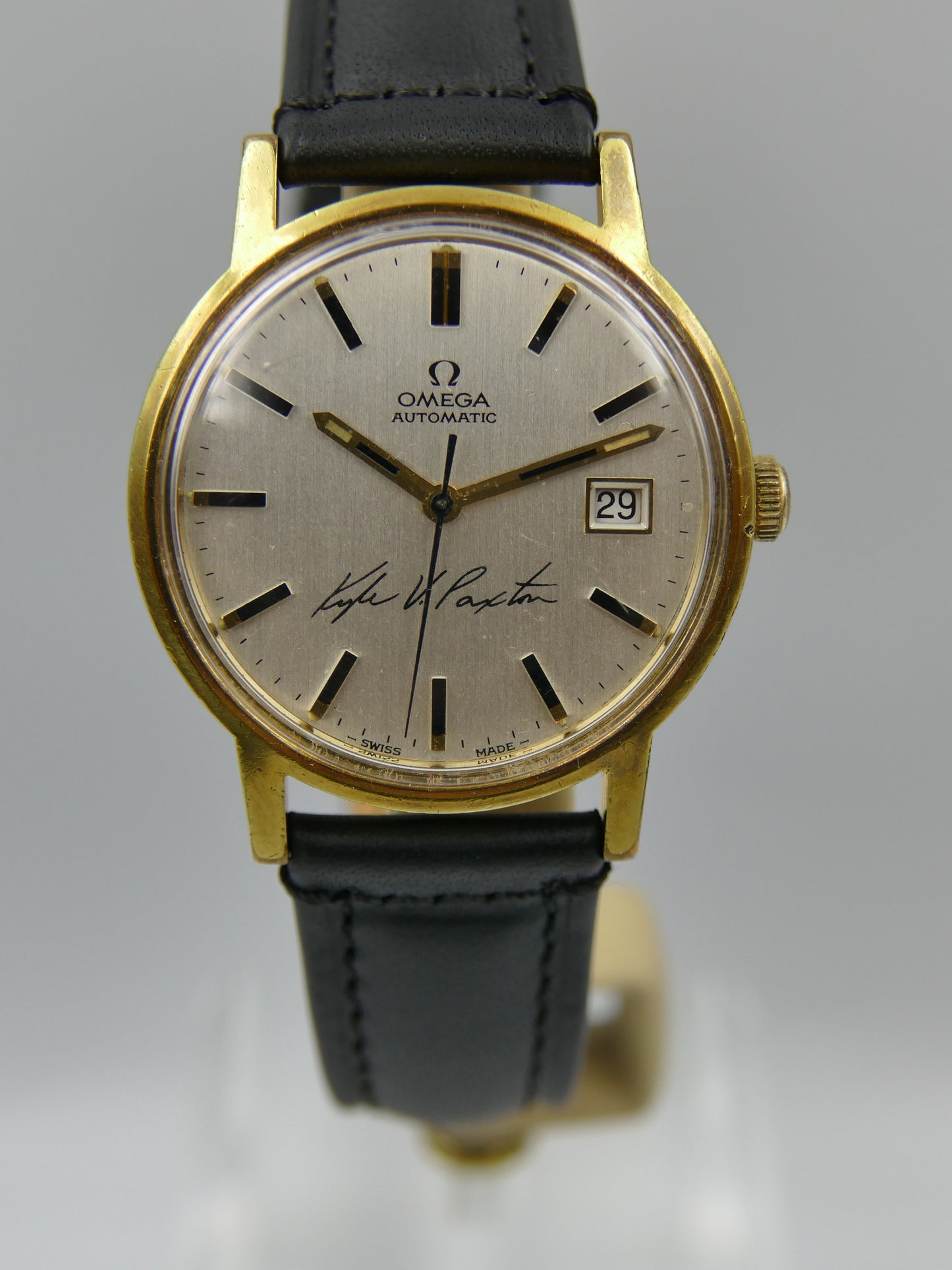 70s vintage watch mens Omega Geneve ref 166.0098 automatic 1480 serviced
