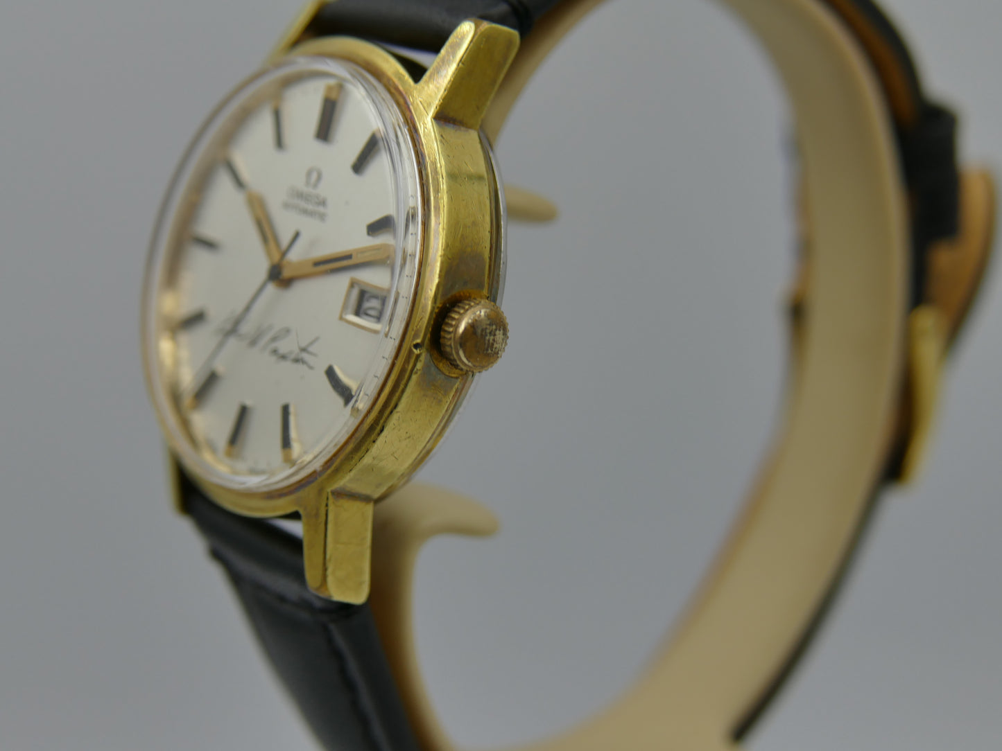 70s vintage watch mens Omega Geneve ref 166.0098 automatic 1480 serviced