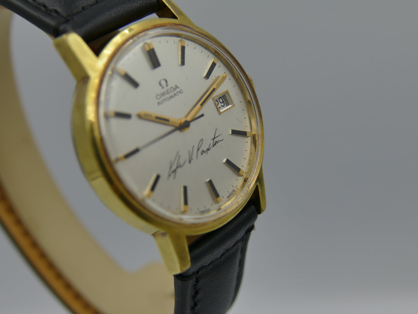 70s vintage watch mens Omega Geneve ref 166.0098 automatic 1480 serviced