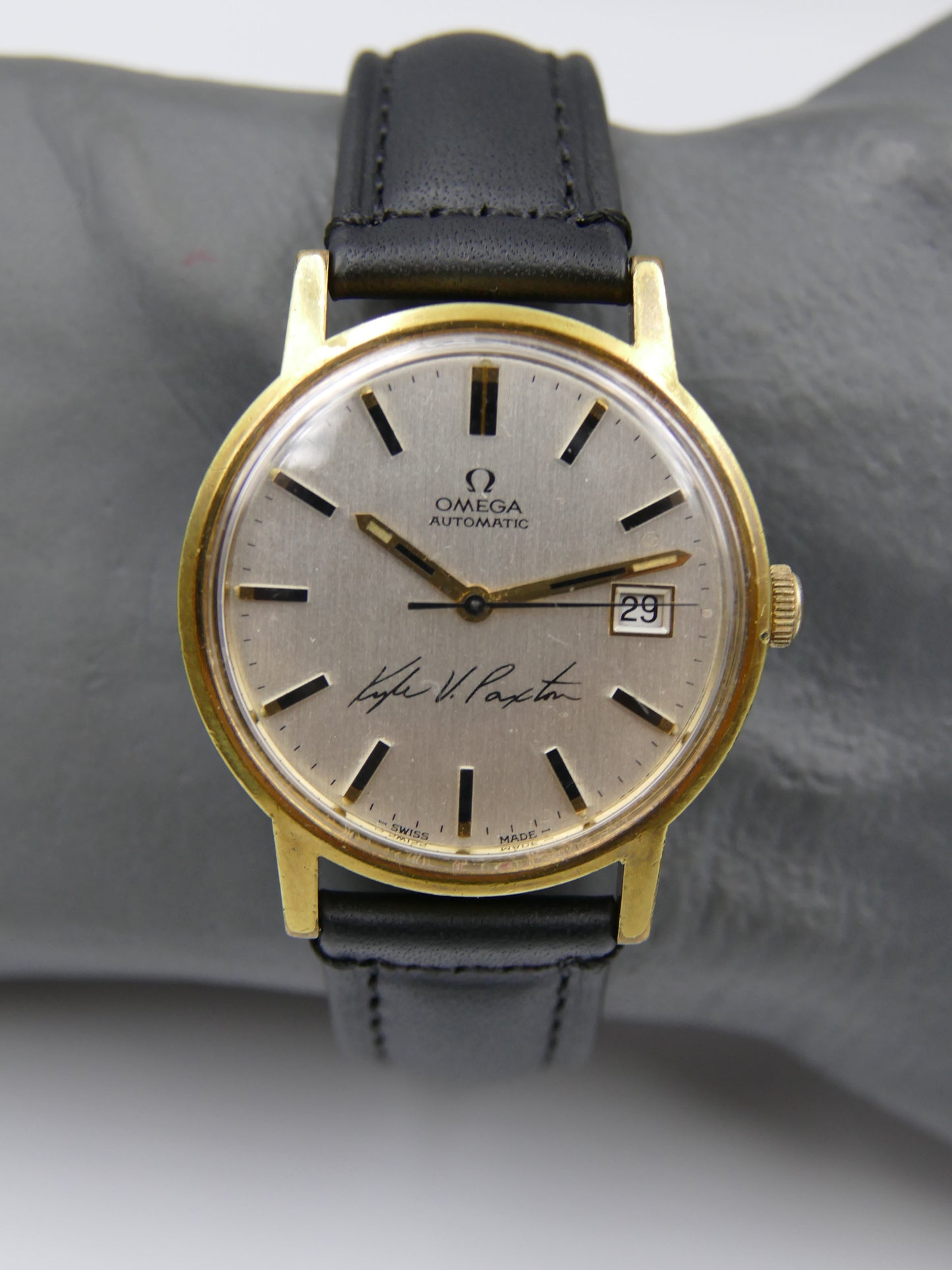 70s vintage watch mens Omega Geneve ref 166.0098 automatic 1480 serviced