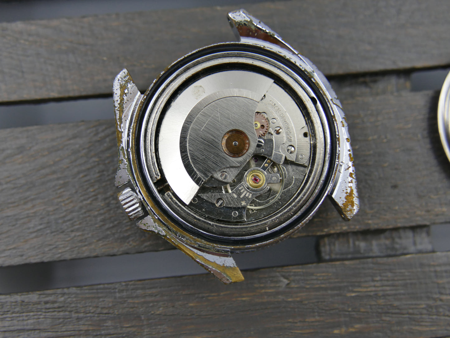 80s vintage watch mens Yema plongee diver ref. 631014 sous marine automatic FE 4611