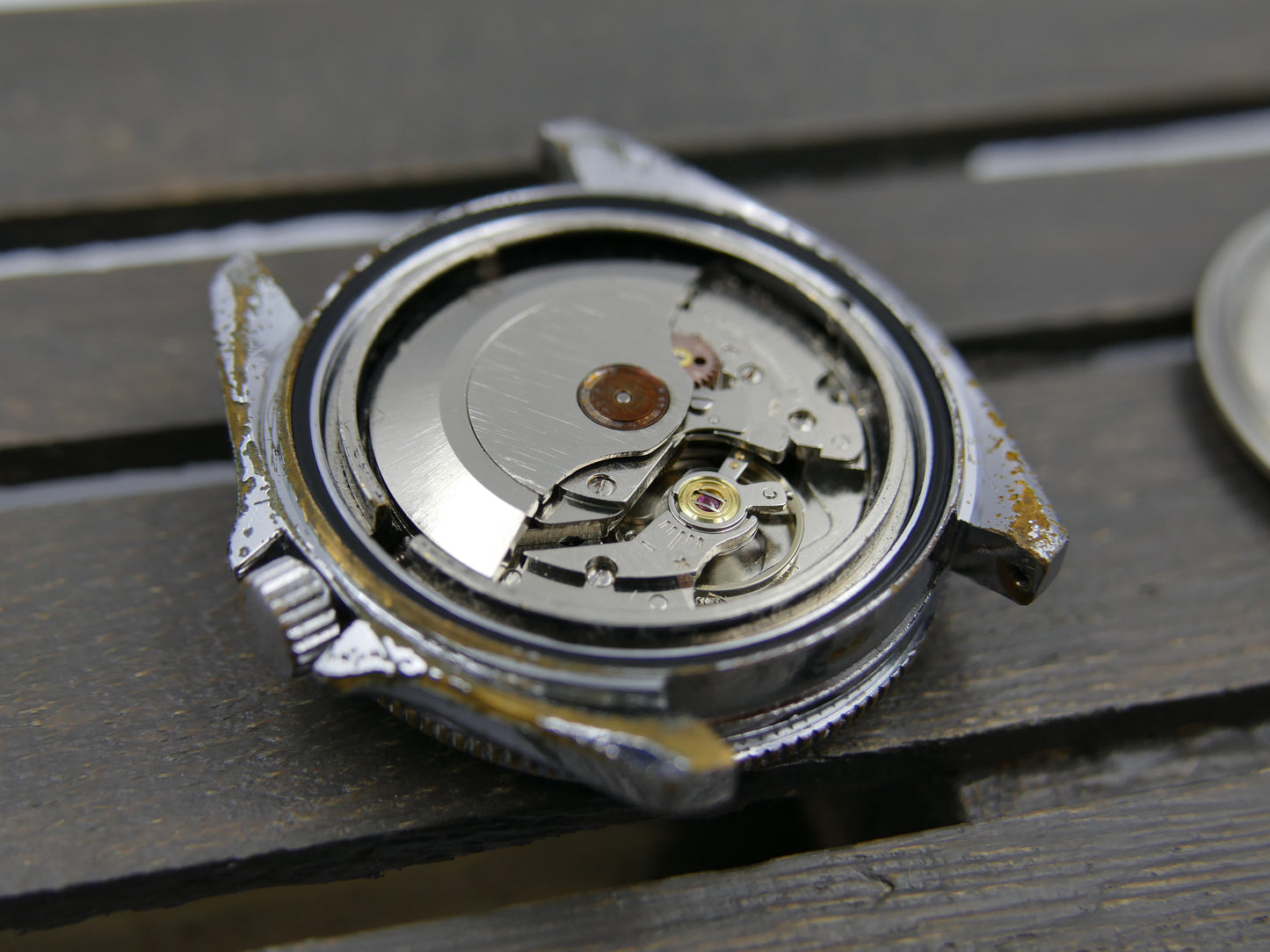 80s vintage watch mens Yema plongee diver ref. 631014 sous marine automatic FE 4611