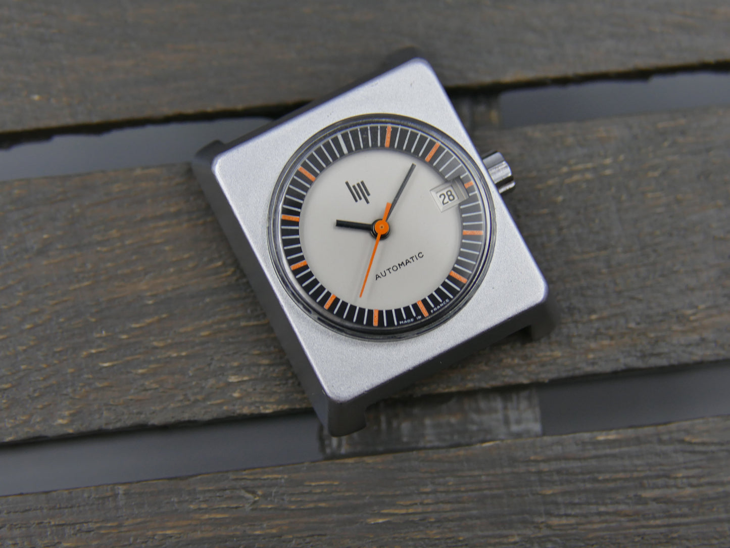 70s vintage watch LIP mach roger tallon automatic ETA 2671