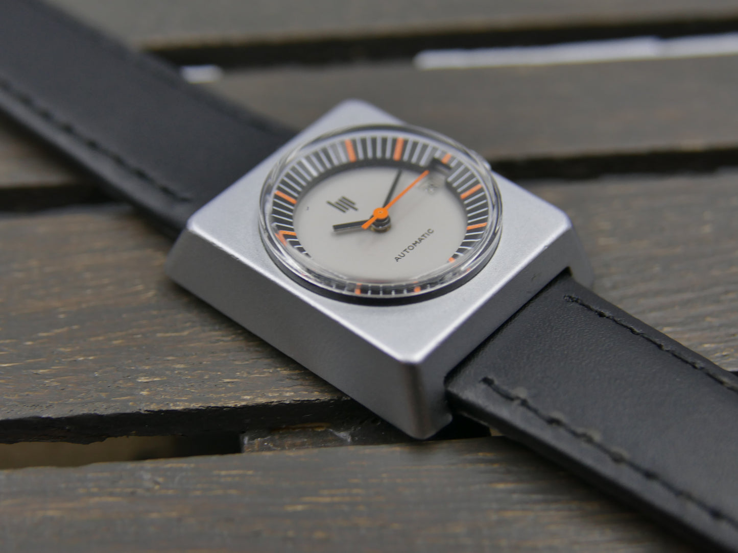 70s vintage watch LIP mach roger tallon automatic ETA 2671