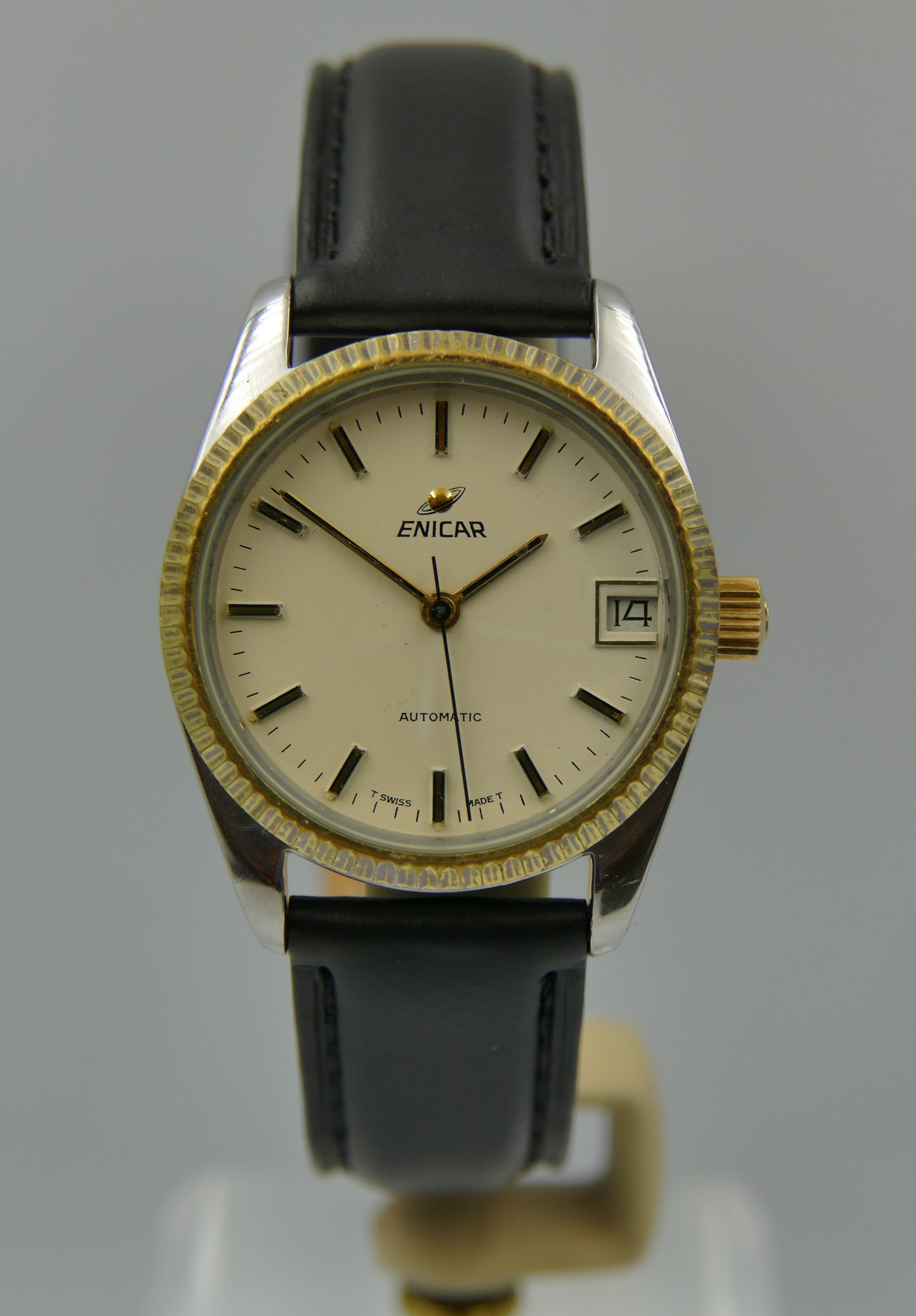 Vintage watch mens Enicar president ref 165-79-02 automatic serviced mint