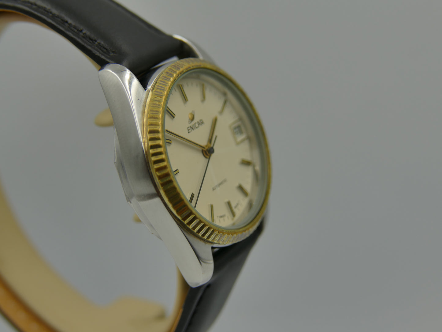 Vintage watch mens Enicar president ref 165-79-02 automatic serviced mint