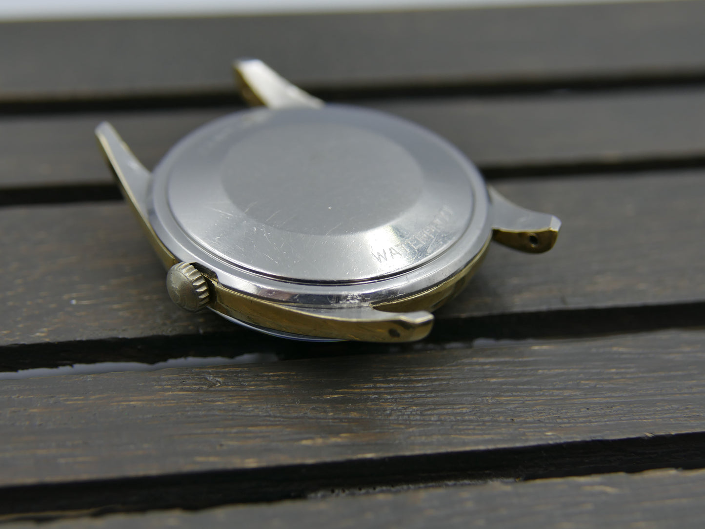 50s vintage watch mens Certina Calendar ref 79312 automatic 28-451 gold cap