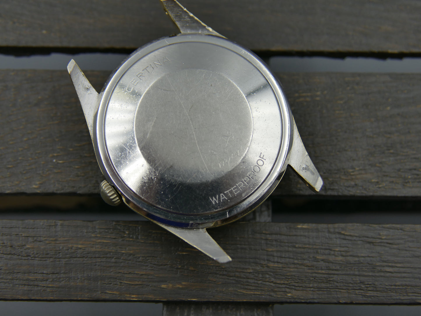 50s vintage watch mens Certina Calendar ref 79312 automatic 28-451 gold cap