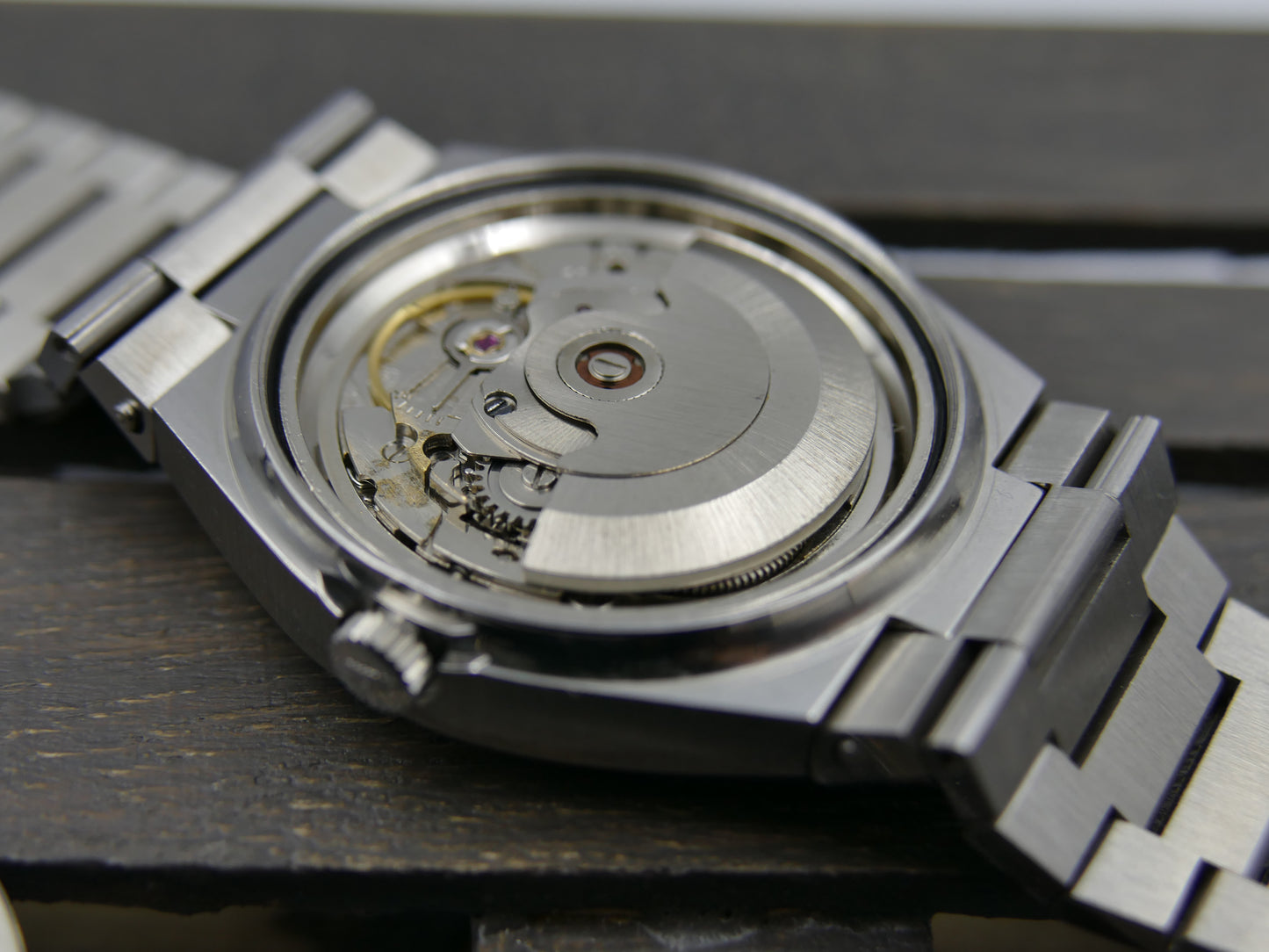 70s vintage watch mens Mido multi star ref 1879 automatic eta 2780 blue mint