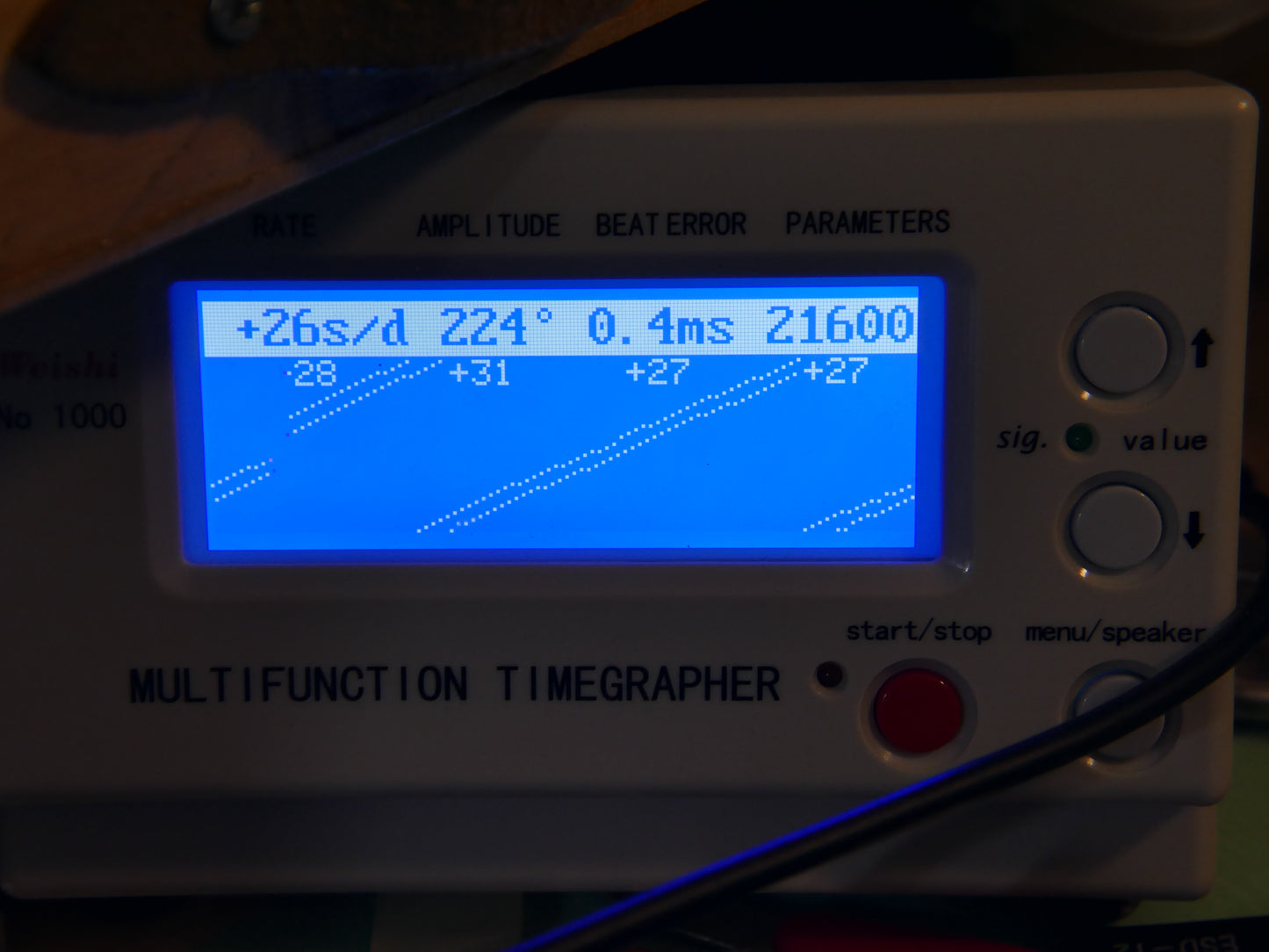 70s vintage watch mens Mido multi star ref 1879 automatic eta 2780 blue mint