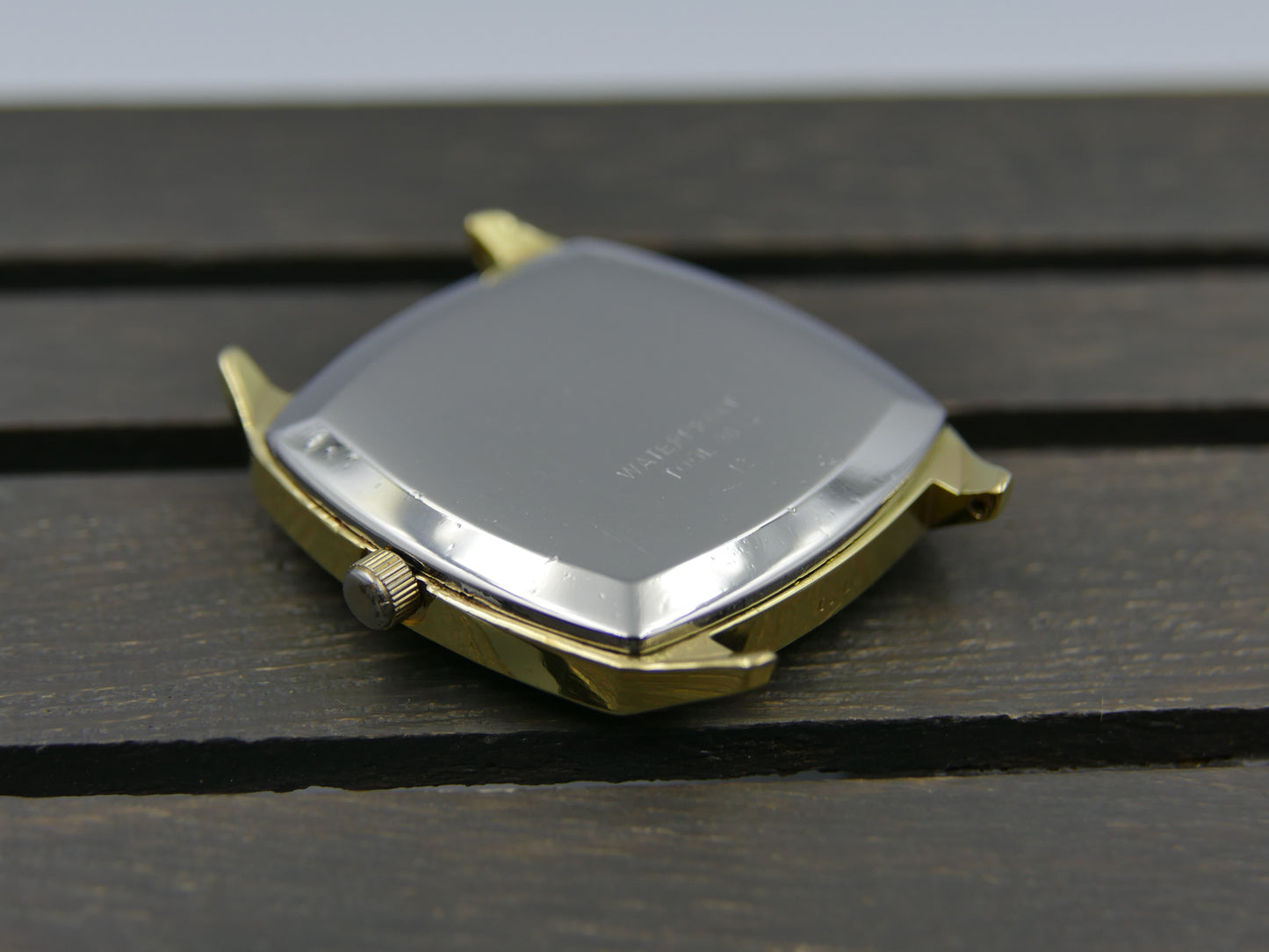 70s vintage watch Omega De Ville 166.075 automatic cal 1002 gold pl serviced