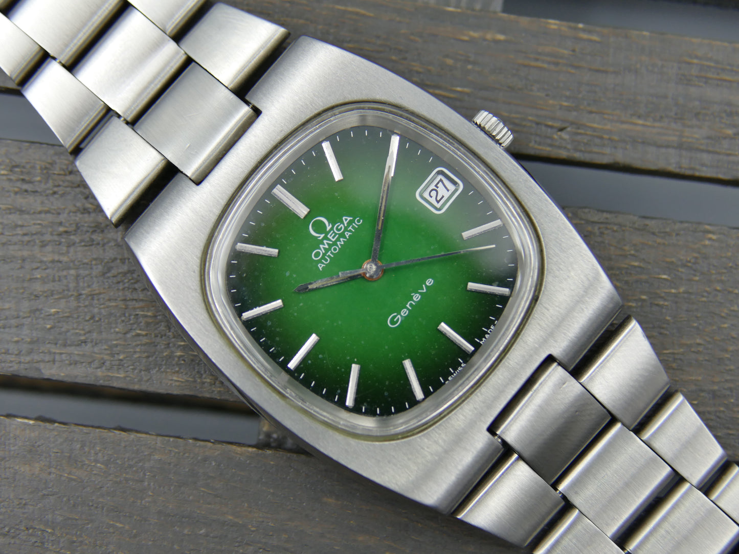 70s vintage watch Omega Genève Automatic cal 1012 ref 166.0191 / 366.0835