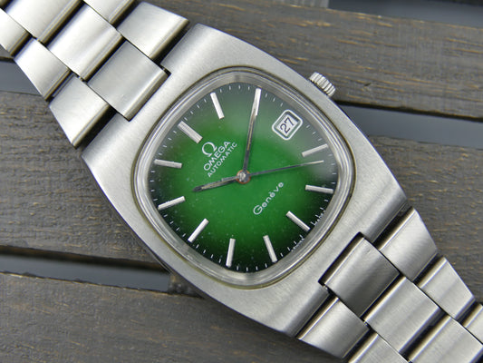 70s vintage watch Omega Genève Automatic cal 1012 ref 166.0191 / 366.0835