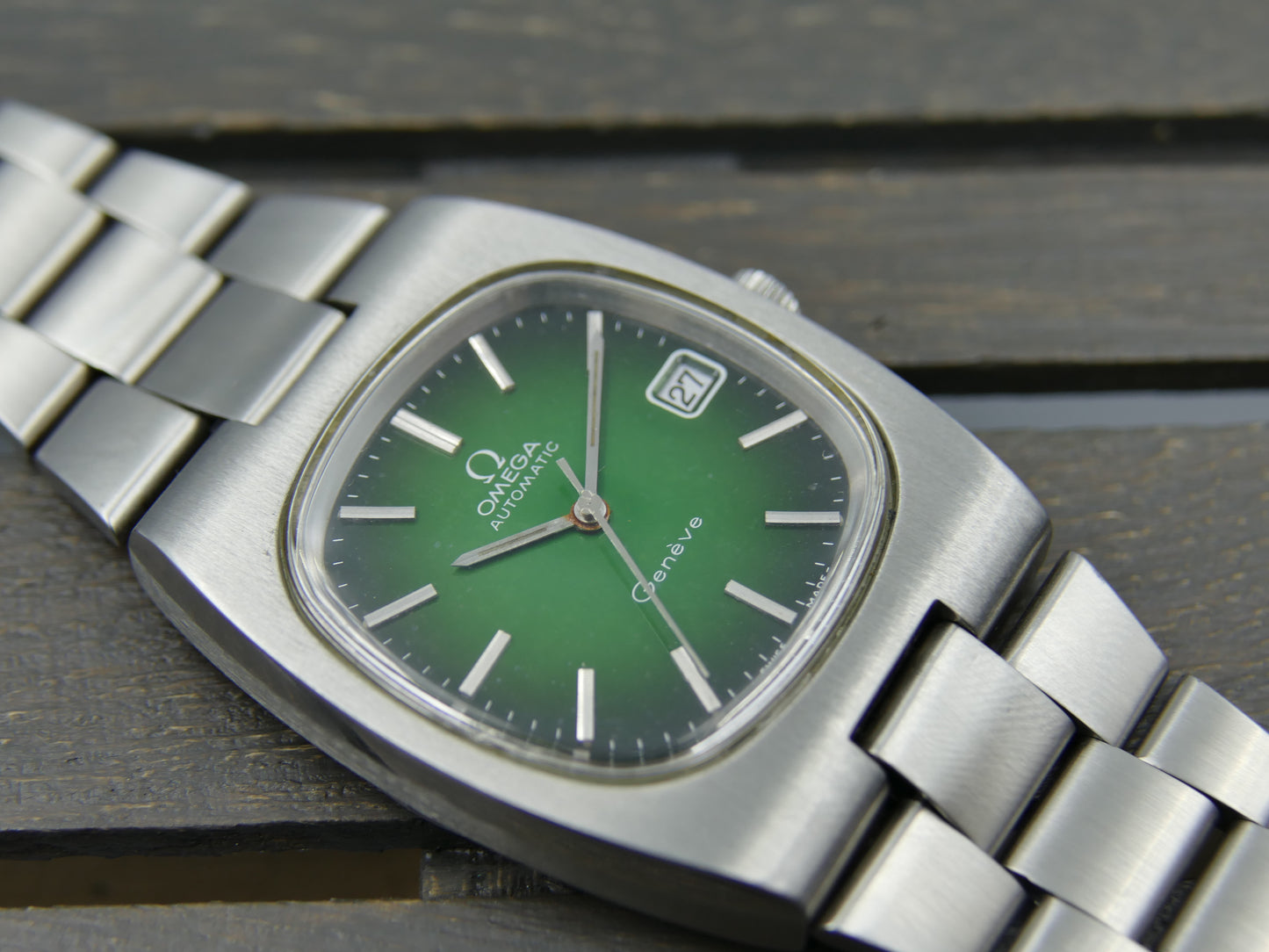 70s vintage watch Omega Genève Automatic cal 1012 ref 166.0191 / 366.0835