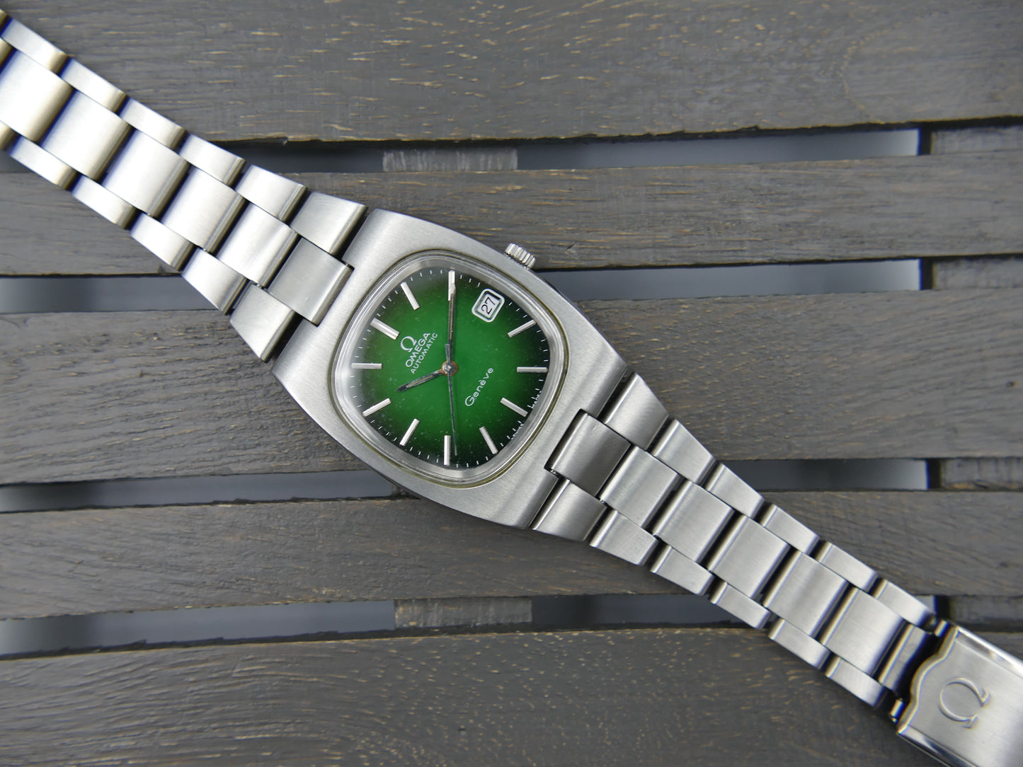 70s vintage watch Omega Genève Automatic cal 1012 ref 166.0191 / 366.0835