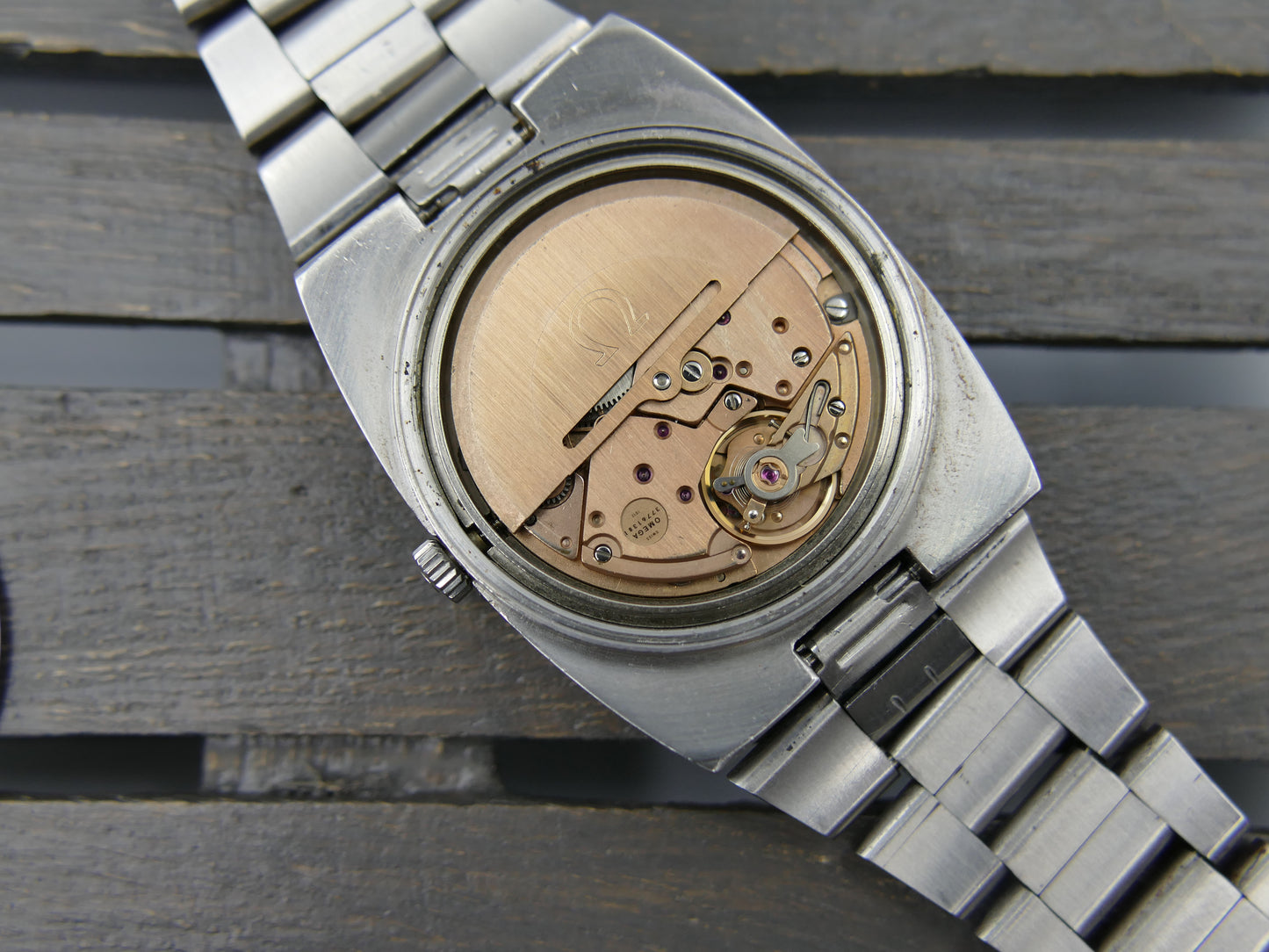 70s vintage watch Omega Genève Automatic cal 1012 ref 166.0191 / 366.0835