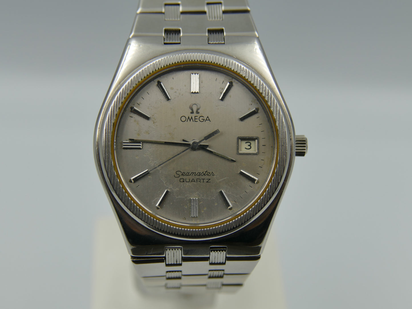 70s vintage watch OMega Seamaster quartz cal. 1342 ref. 196.0134 / 396.0873 vintage royal oak