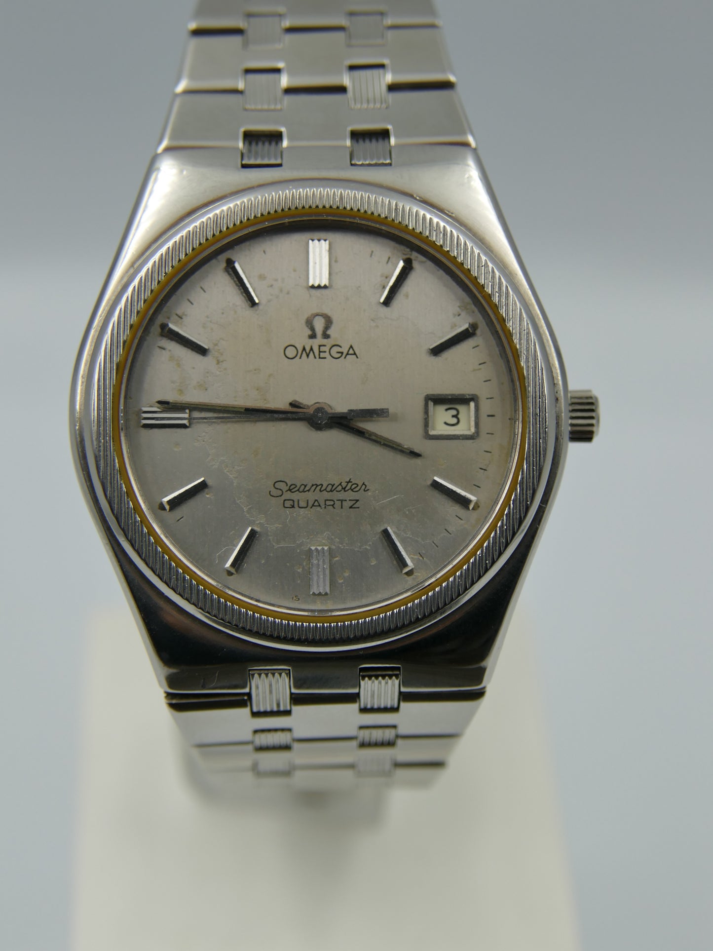 70s vintage watch OMega Seamaster quartz cal. 1342 ref. 196.0134 / 396.0873 vintage royal oak